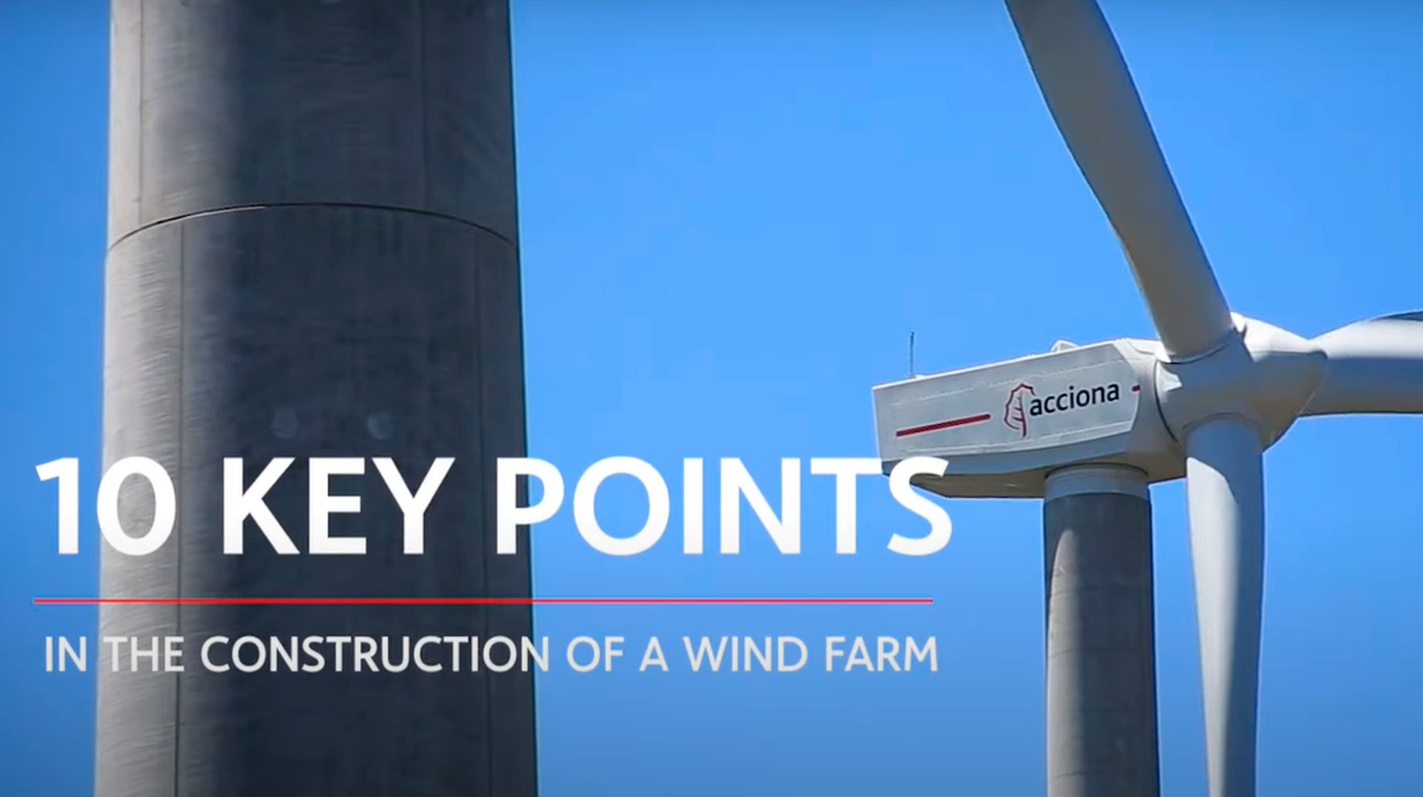 Ten key points in the construction of a #windfarm